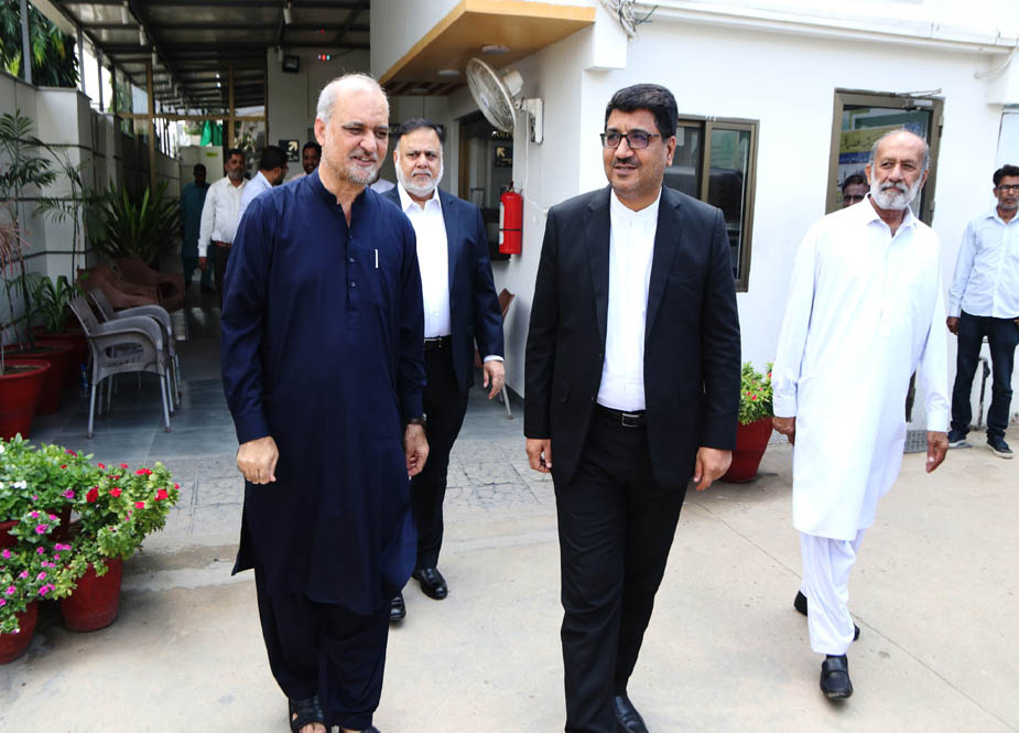 کراچی میں متعین ایران کے قونصل جنرل حسن نوریان کی امیر جماعت اسلامی کراچی حافظ نعیم الرحمن سے ملاقات