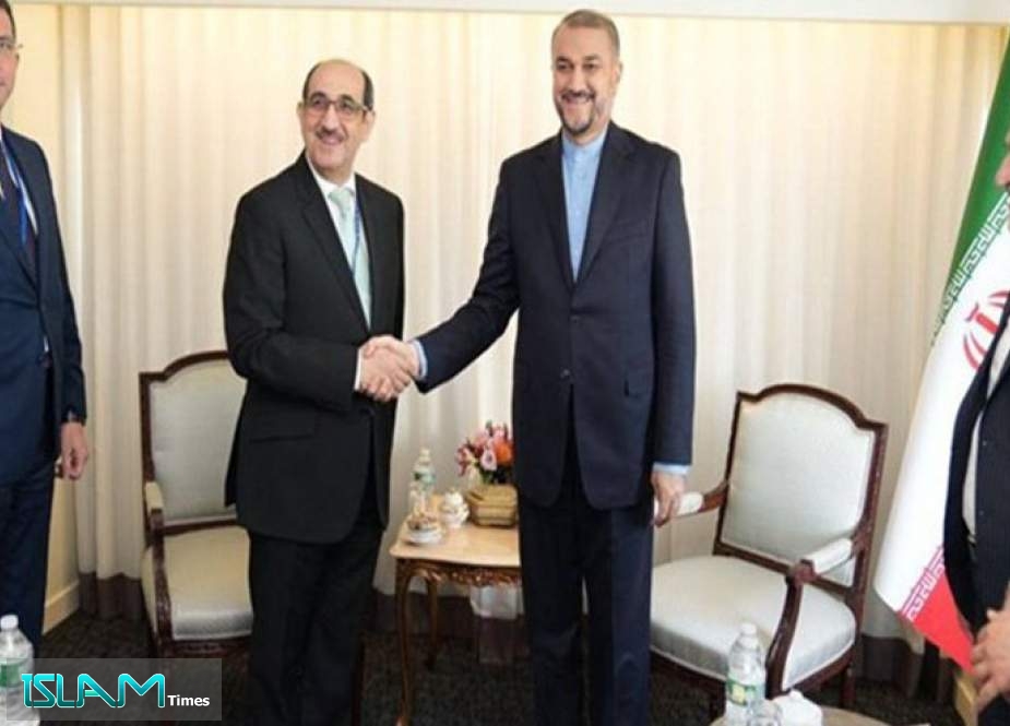 وزير الخارجية الايراني: سنواصل دعم سوريا حكومة وشعبا