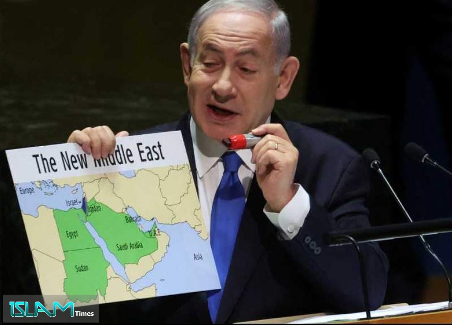 Bibi Promotes to Normalization with KSA by Erasing Palestine from Map!