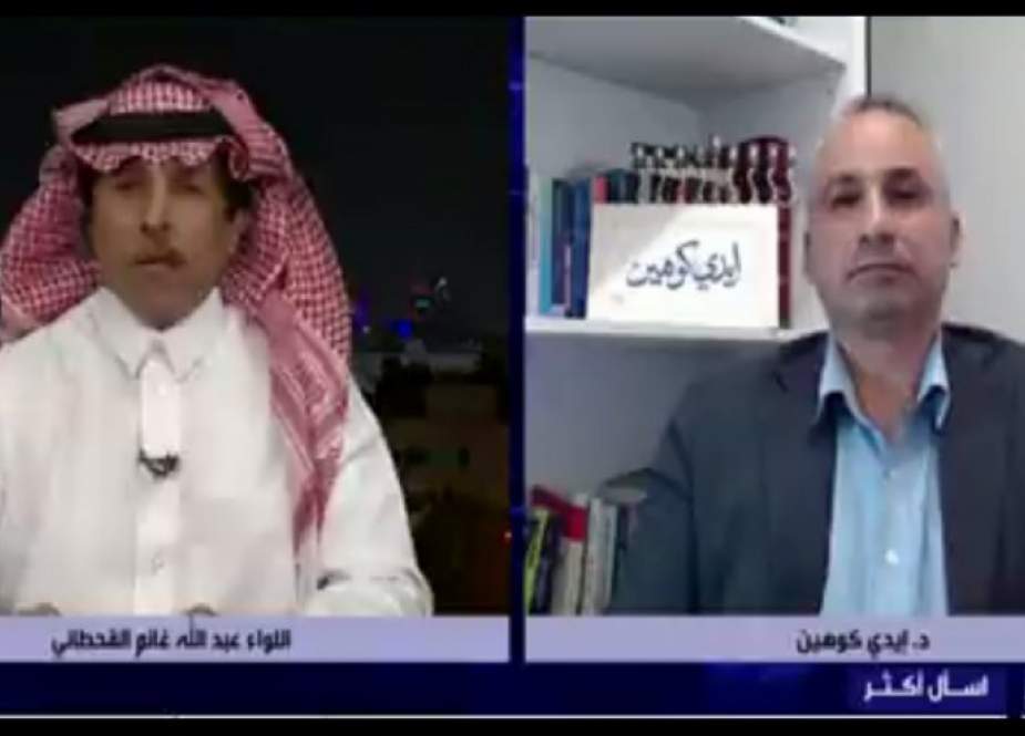 محلل سعودي يرد على صحفي إسرائيلي قال أن فلسطين لا تهم السعوديين!