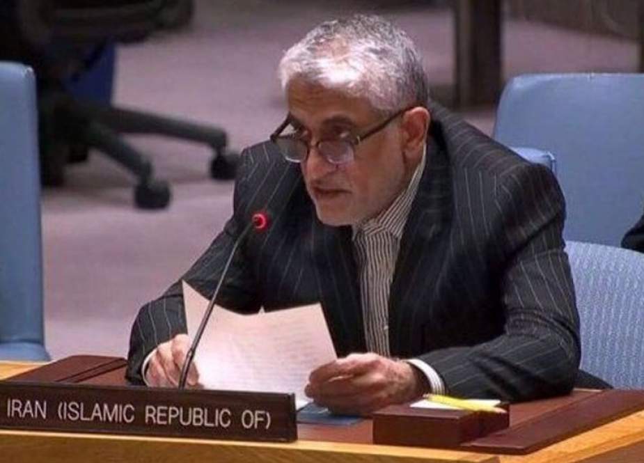رسالة إيران إلى مجلس الأمن: نطالب برد قوي من المجتمع الدولي على تهديدات الکيان الإسرائيلي