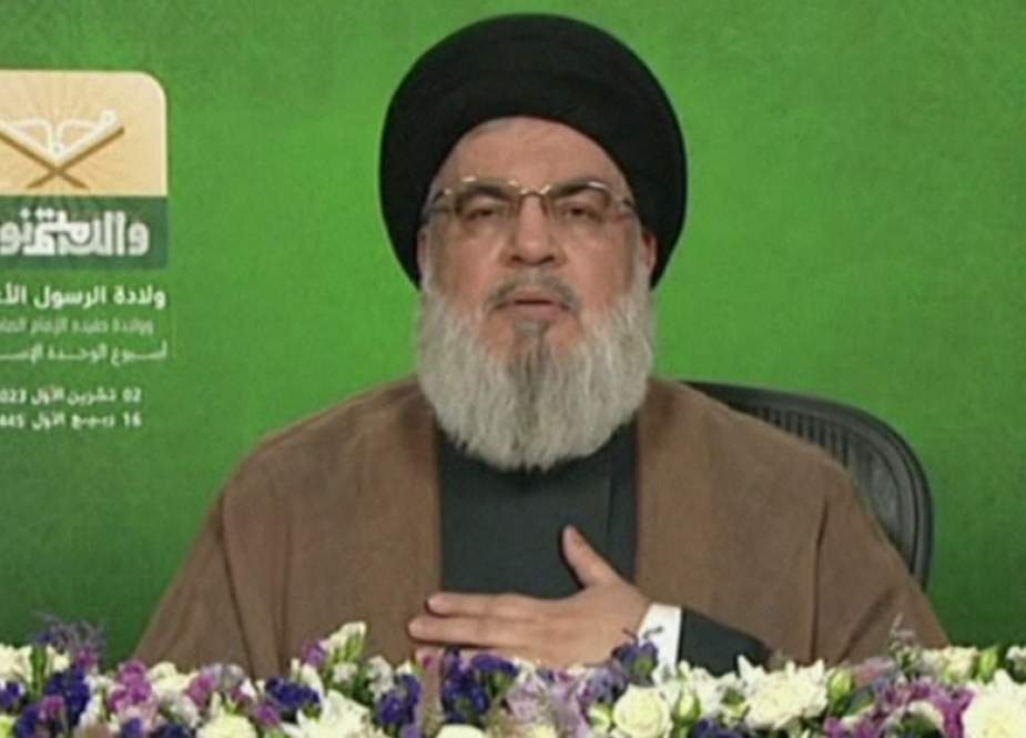 Secretary General of Lebanon’s Hezbollah resistance movement Sayyed Hassan Nasrallah