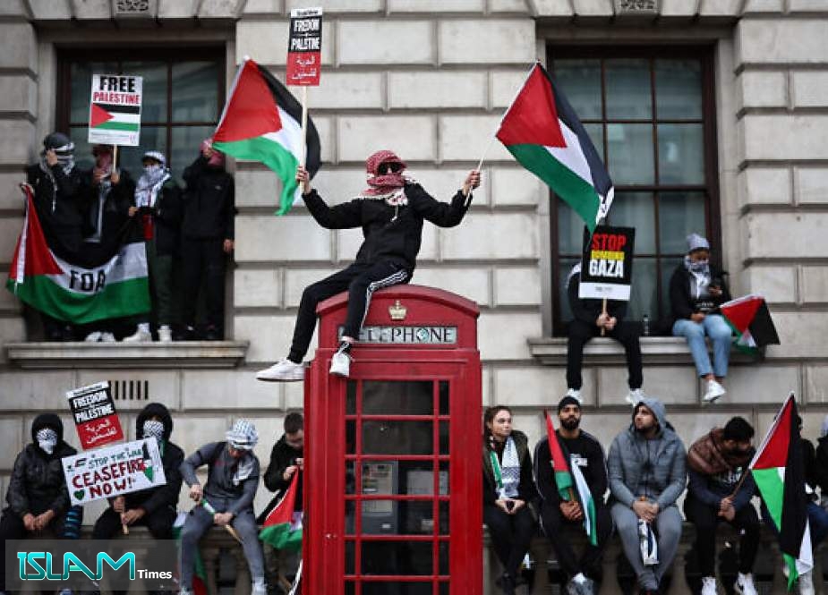 London Police Powerless To Block Pro-Palestine Rally - Islam Times