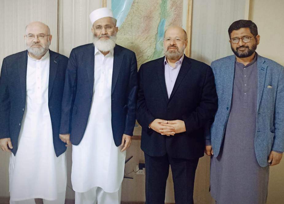 امیر جماعت اسلامی کا اعلیٰ سطحی وفد کے ہمراہ دورہ ایران