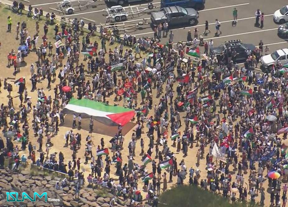 Pro-Palestine Protesters Gather at Major Australian Port