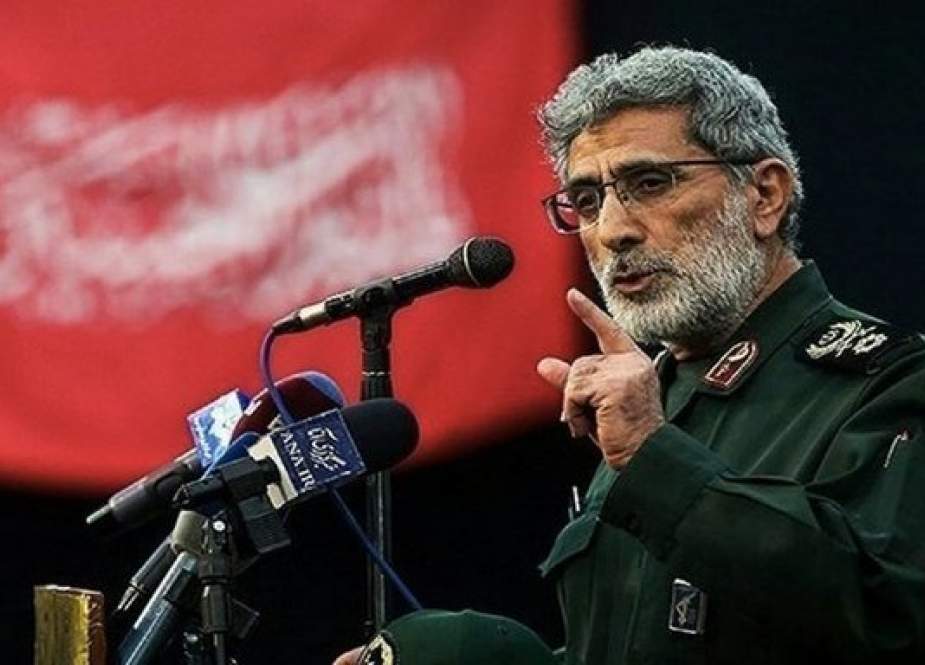 الجنرال قاآني لـ"محمد الضيف": غزة تدافع اليوم عن شرف الأمة