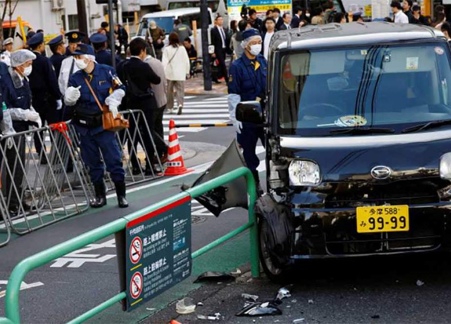 Pro-Palestinian Activist Rams Car into “Israeli” Embassy Barricade in Tokyo