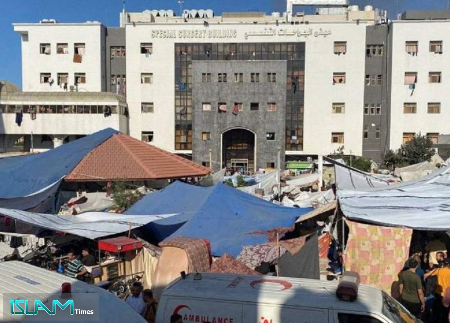 IOF Storm Again Al-Shifa Medical Complex after Retreating without Finding Weapons