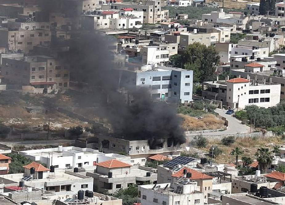 3 شهداء و9 إصابات بقصف مسيرة للاحتلال على مخيم جنين