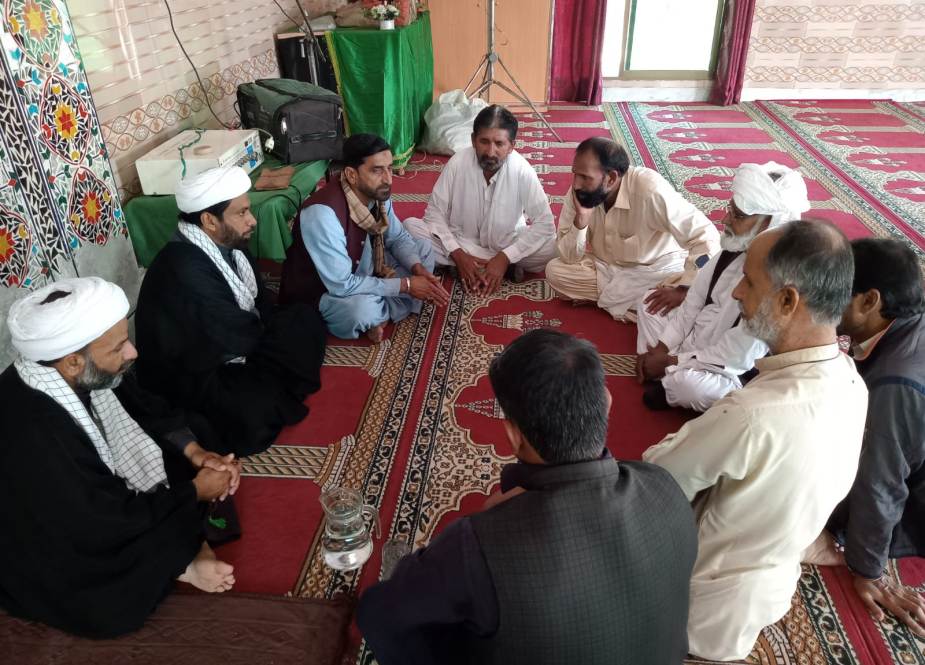 لیہ، مجلس وحدت مسلمین کے وفد کا مختلف علاقوں کا دورہ