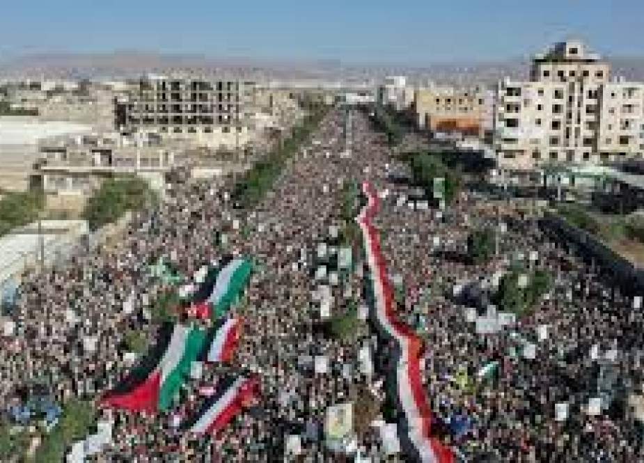 Yemen mass rallies support Palestinian Resistance in Gaza