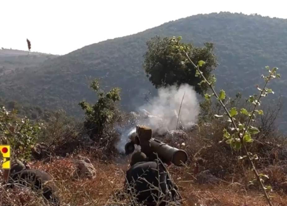 المقاومة الإسلامية في لبنان تستهدف ثكنة ‘‘برانيت‘‘ بصاروخي بركان