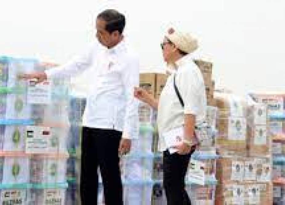 Presiden Joko Widodo memberikan bantuan kemanusiaan untuk warga Palestina di Gaza,