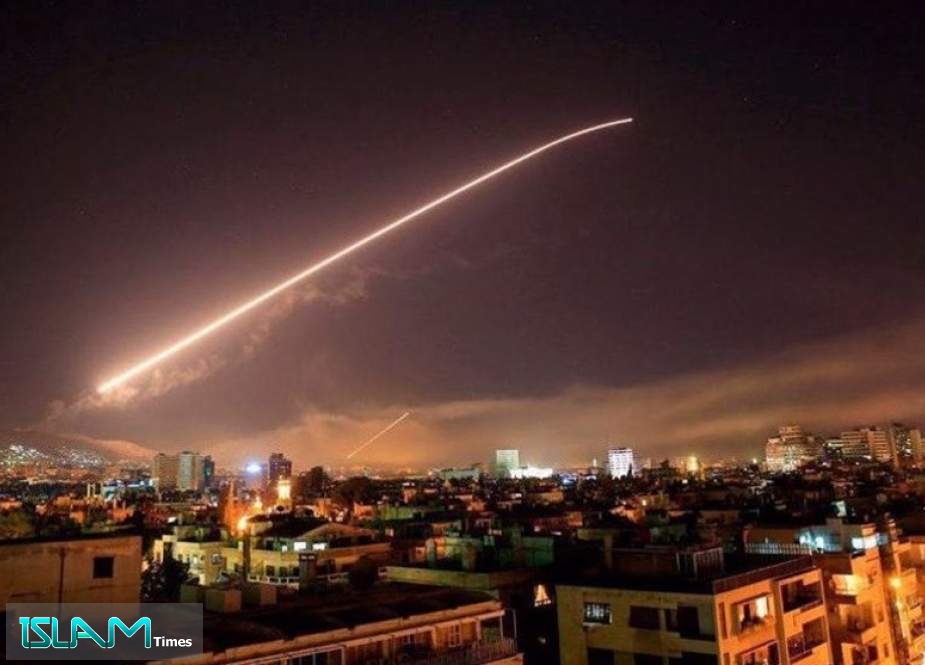 Syrian Air Defenses Intercept Israeli Missile Targeting Damascus Countryside