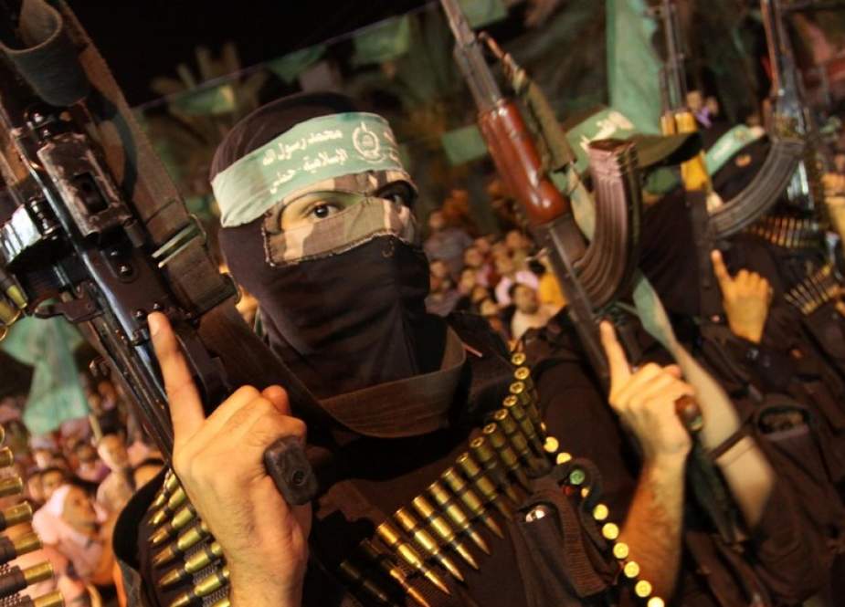 Palestinian Hamas militants