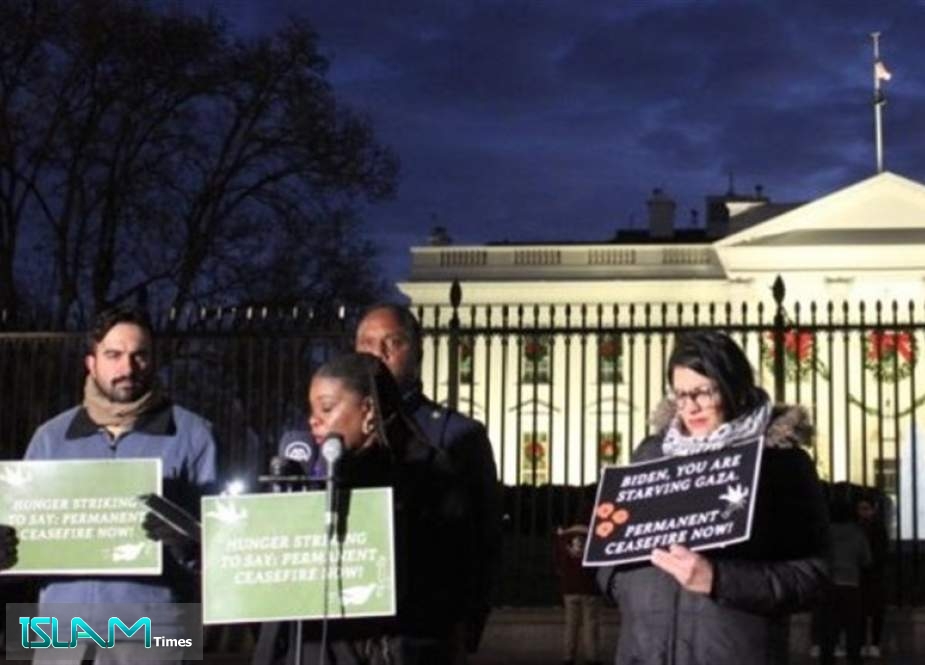 US Lawmakers Attend Vigil Calling for Ceasefire in Gaza