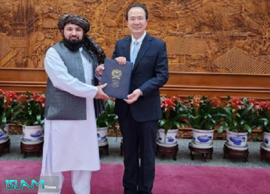 Taliban Amb. Hands over Credentials to Chinese Authorities