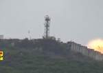 Burkan rocket, launched by Hezbollah