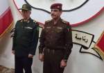 Chief of Staff of the Iranian Armed Forces Major General Mohammad Baqeri with his Iraqi counterpart Abdel Emir Rashid Yarallah in the capital Baghdad