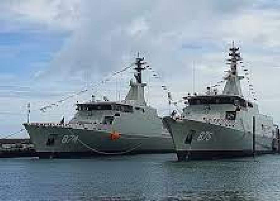 TNI AL luncurkan dua kapal patroli buatan dalam negeri.