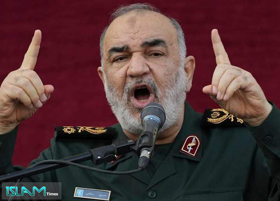 IRGC Chief: “Israel” Can’t Cope with Prolonged War in Gaza Strip