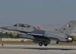 Lockheed Martin F-16B of the Pakistan Air Force takes off from Konya Air Base, Türkiye.