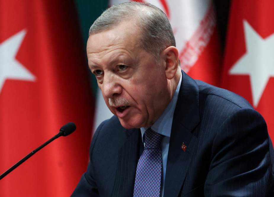 Turkish President Recep Tayyip Erdogan in Ankara