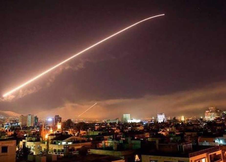 Syrian air defense units have repelled an “Israeli” missile strike near capital Damascus