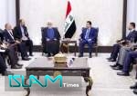 رئيس السلطة القضائية الايرانية يلتقي رئيس الوزراء العراقي