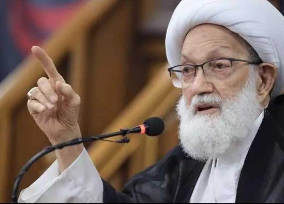 Ayatollah Sheikh Issa Qassem Bahrain’s most prominent cleric