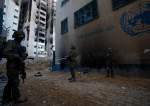 OIF troops surround the UNRWA HQ in Gaza