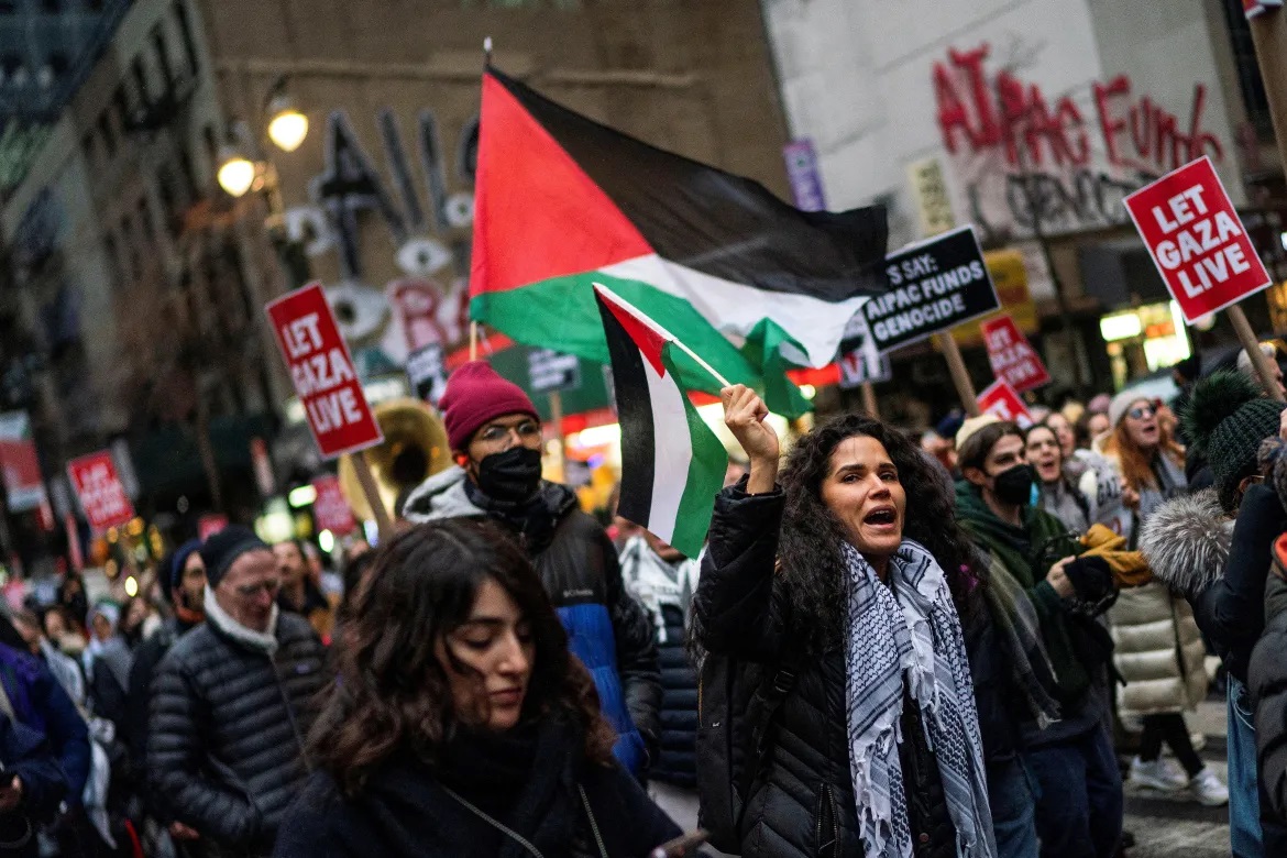 ‘Stop the Genocide’: New York Protesters Demand End to Israel’s War on ...