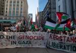 Demonstration pro-Palestine in Quebec Canada