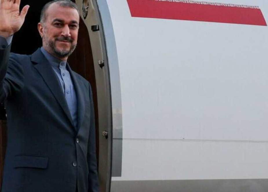 Iranian Foreign Minister Hossein Amir-Abdollahian, left Tehran