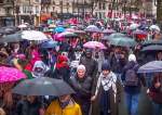 French Protest Against “Israeli” “Flour Massacre” of Starving Civilians