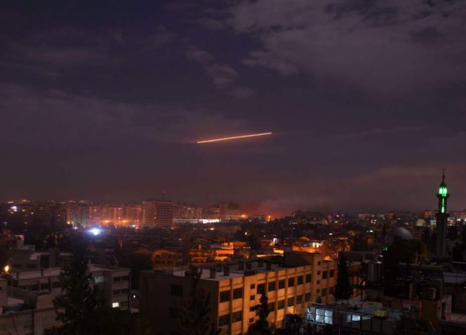 Syria’s Air Defense Repels Israeli Missile Strike near Damascus