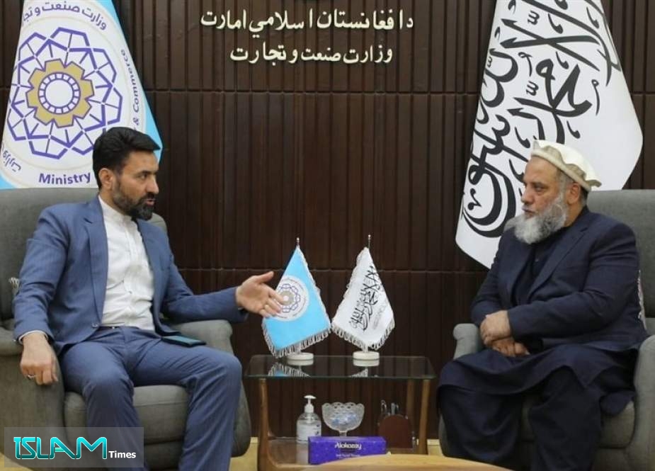 دیدار رایزن فرهنگی ایران در کابل با وزیر تجارت افغانستان