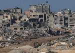 Destruction in Gaza caused by Israeli air strikes